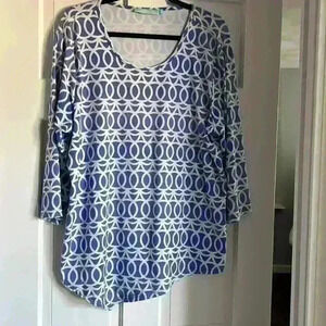 Anthony’s resort wear top size 1X